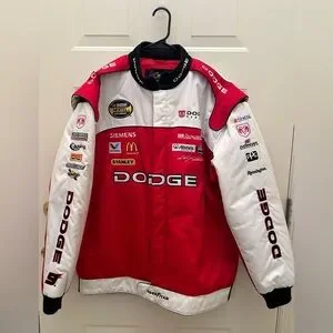 Chase Authentics \"NASCAR×DODGE\" Chase Authentics Dodge NASCAR Racing Jacket, size XL